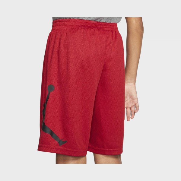 Jordan Jumpman Wrap Mesh Παιδικη Βερμουδα Κοκκινη