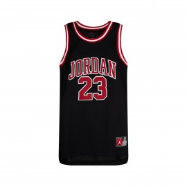 Jordan 23 Jersey Εφηβικη Αμανικη Μπλουζα Μαυρη