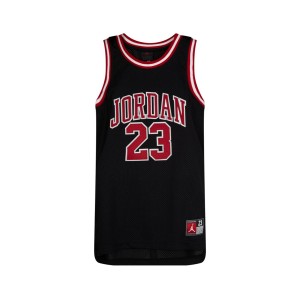 Jordan 23 Jersey Εφηβικη Αμανικη Μπλουζα Μαυρη