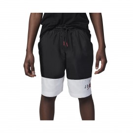Jordan Jumpman Essentials Woven Εφηβικη Βερμουδα Μαυρη