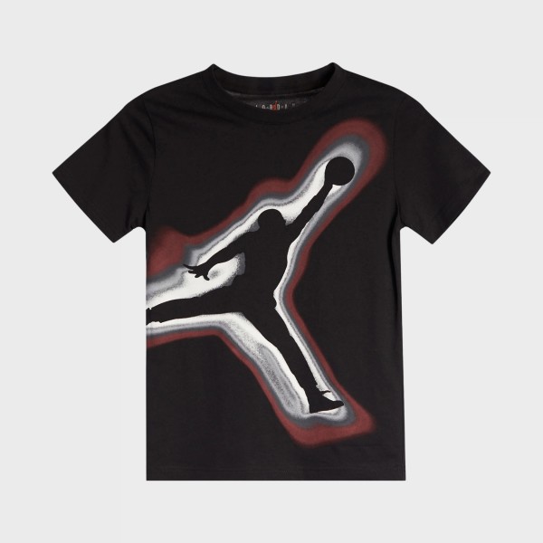 Jordan Air Heatmap Jumpman Graphic Εφηβικη Μπλουζα Μαυρη