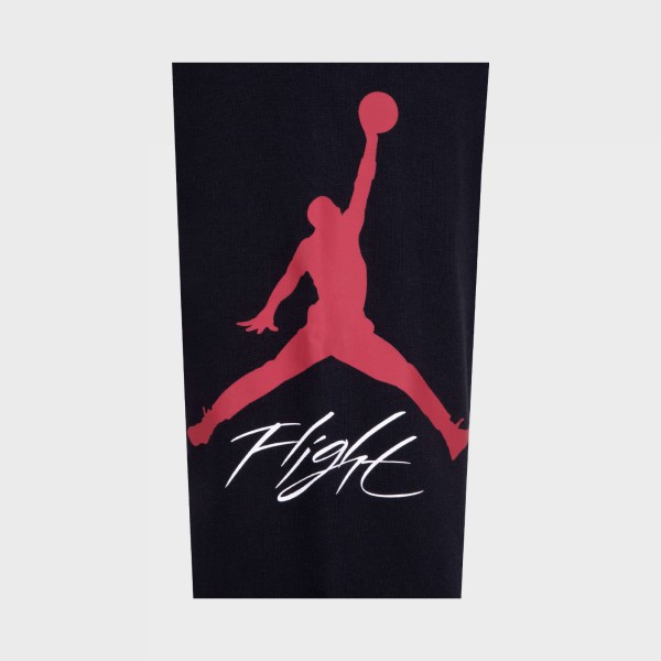 Jordan Jumpman Baseline Flight Fleece Graphic Εφηβικη Φορμα Μαυρη