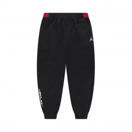Jordan Easy Fleece Therma Fit Logo Εφηβικη Φορμα Μαυρη