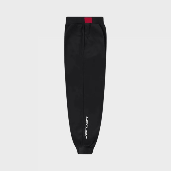 Jordan Easy Fleece Therma Fit Logo Εφηβικη Φορμα Μαυρη