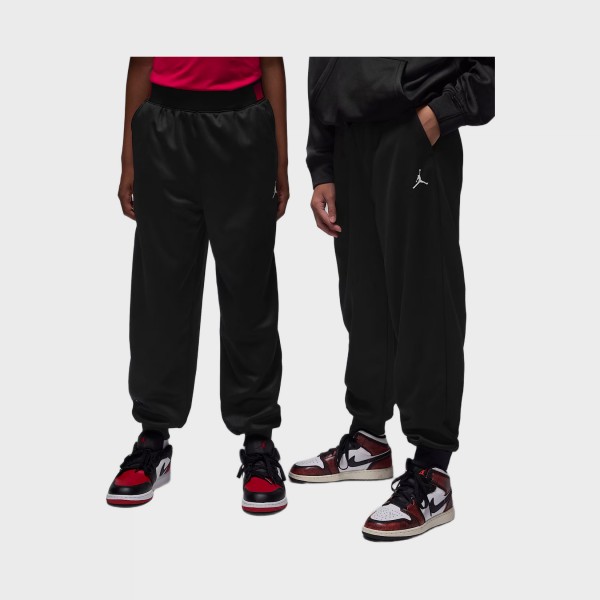 Jordan Easy Fleece Therma Fit Logo Εφηβικη Φορμα Μαυρη