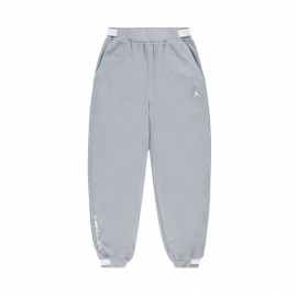Jordan Easy Fleece Therma Fit Logo Εφηβικη Φορμα Γκρι