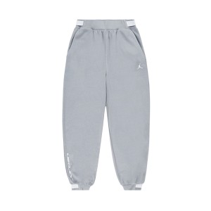 Jordan Easy Fleece Therma Fit Logo Εφηβικη Φορμα Γκρι