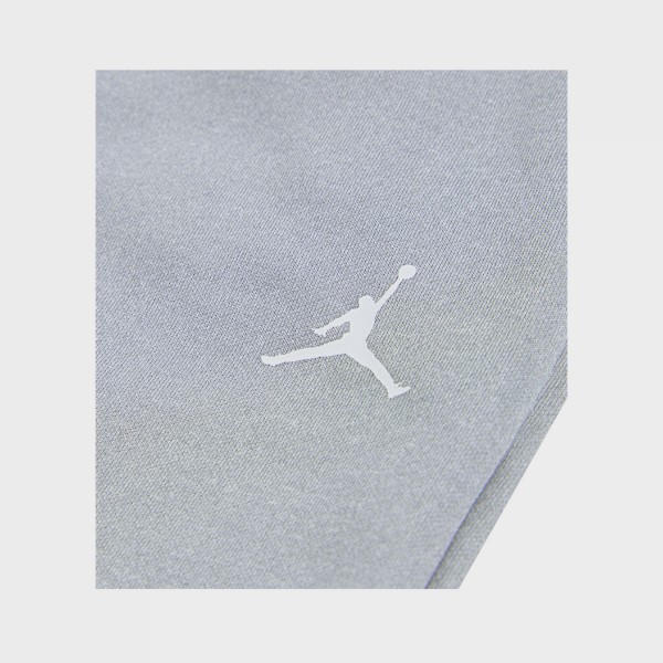 Jordan Easy Fleece Therma Fit Logo Εφηβικη Φορμα Γκρι