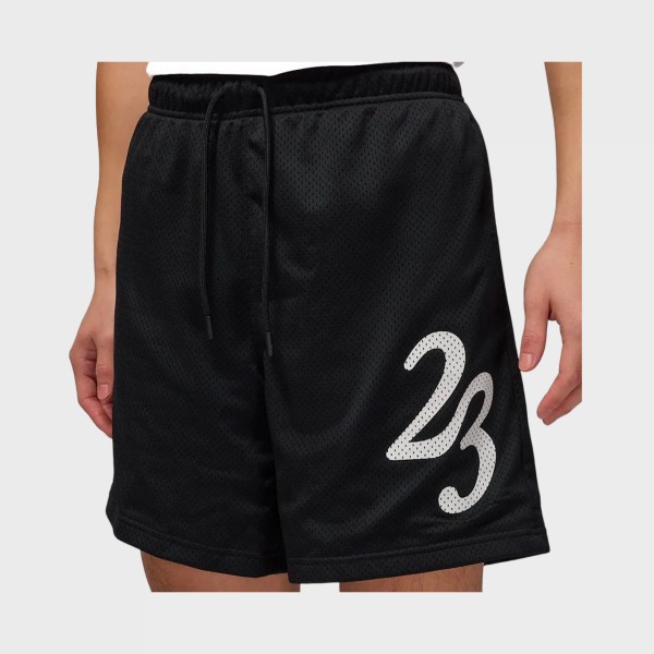 Jordan MJ MVP Mesh Dri Fit Logo 23 Εφηβικη Βερμουδα Μαυρη