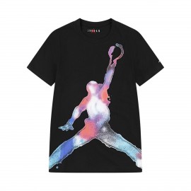 Jordan MJ Poolside Jumpman Big Logo Παιδικη Μπλουζα Μαυρη