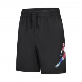 Jordan JDB MJ Poolside HBR Logo Εφηβικη Βερμουδα Μαυρη