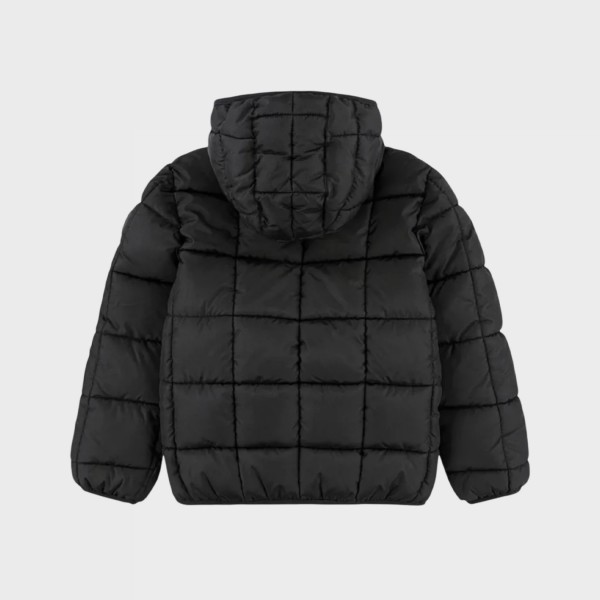 Jordan Essentials Midweight Puffer Dtyle Εφηβικο Μπουφαν Μαυρο