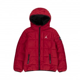 Jordan Essentials Midweight Puffer Dtyle Εφηβικο Μπουφαν Κοκκινο