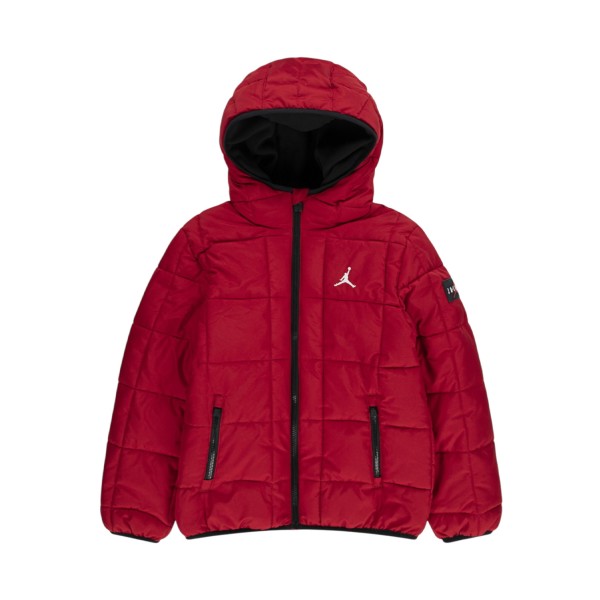 Jordan Essentials Midweight Puffer Dtyle Εφηβικο Μπουφαν Κοκκινο