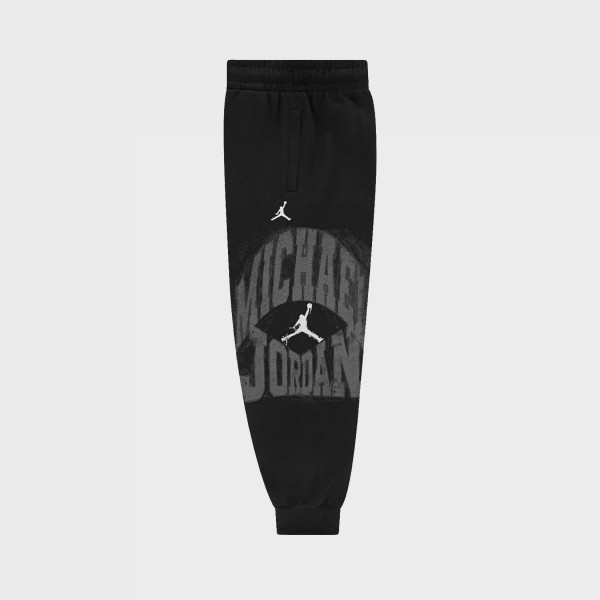 Jordan MJ MVP HBR Jumpman Fleece Εφηβικο Παντελονι Μαυρο