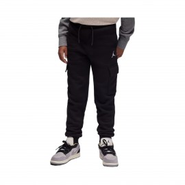 Jordan Edd My Brooklyn Fleece Cargo Εφηβικο Παντελονι Μαυρο
