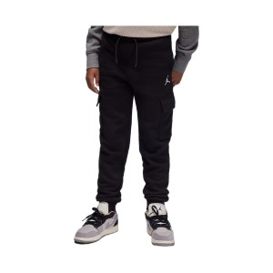 Jordan Edd My Brooklyn Fleece Cargo Εφηβικο Παντελονι Μαυρο