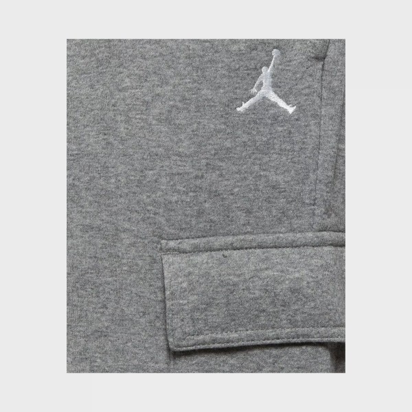 Jordan Edd My Brooklyn Fleece Cargo Εφηβικο Παντελονι Γκρι