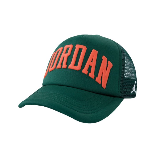 Jordan Foam Trucker Bold Logo Εφηβικο Καπελο Πρασινο