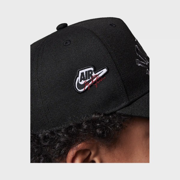 Jordan Signature Curve Brim 23 Classic Εφηβικο Καπελο Μαυρο