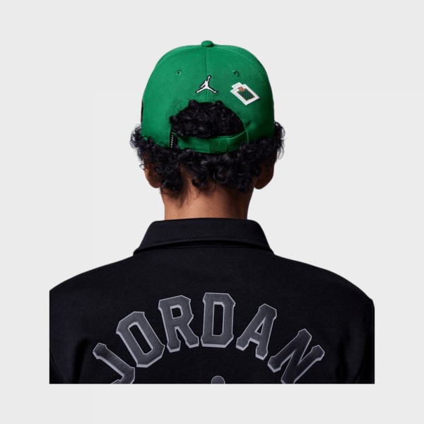 Jordan Signature Curve Brim 23 Classic Εφηβικο Καπελο Πρασινο