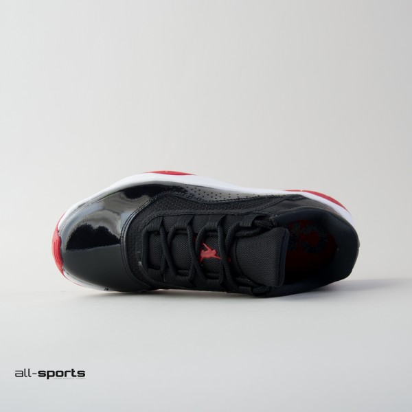 Jordan Air 11 CMFT Low Εφηβικο Παπουτσι Μαυρο - Κοκκινο 
