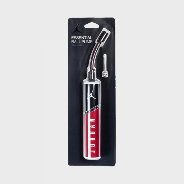 Jordan Essentials Ball Pump INTL Τρομπα Μπαλας Κοκκινο - Μαυρο