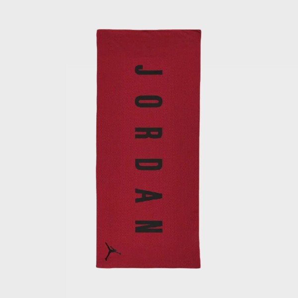 Jordan Cooling Dri Fit 35x76 Πετσετα Αθλησης Κοκκινη