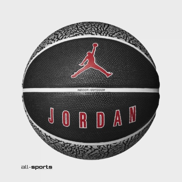 Jordan Playground 2.0 8P Graphic Μπαλα Μπασκετ Μαυρο - Γκρι
