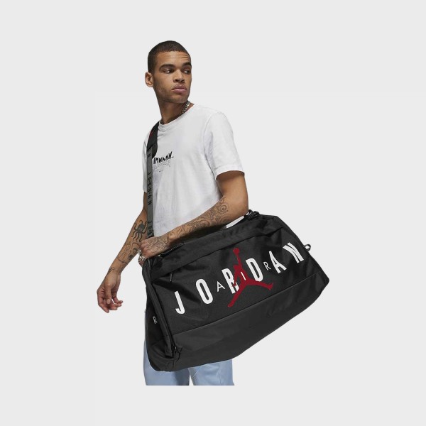 Jordan Air Duffle Velocity 69 Λιτρα Unisex Σακος Μαυρος