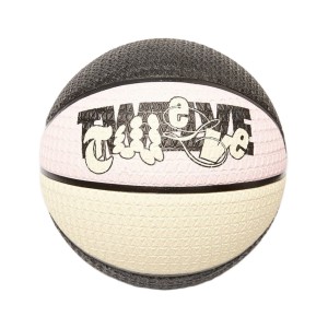 Nike Playground 8P J Morant Deflated Μπαλα Μπασκετ Μαυρο - Ροζ