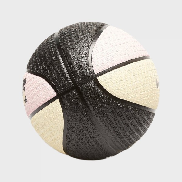 Nike Playground 8P J Morant Deflated Μπαλα Μπασκετ Μαυρο - Ροζ
