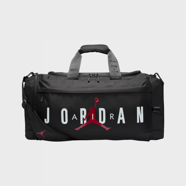 Jordan Air Duffle Velocity 36 Λιτρα Big Logo Unisex Σακος Μαυρος