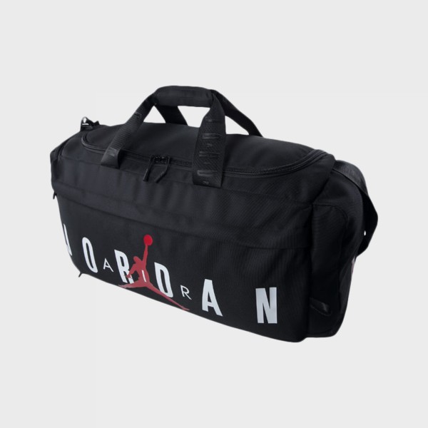 Jordan Air Duffle Velocity 36 Λιτρα Big Logo Unisex Σακος Μαυρος