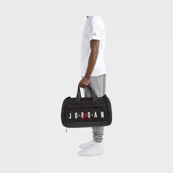 Jordan Air Duffle Velocity 36 Λιτρα Big Logo Unisex Σακος Μαυρος