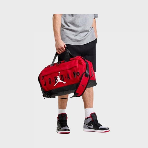 Jordan Air Duffle Velocity 36 Λιτρα Big Logo Unisex Σακος Κοκκινος