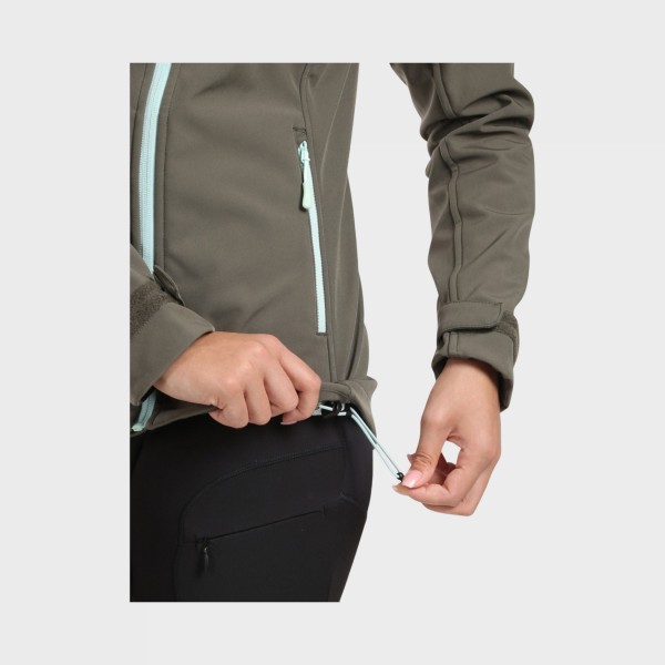 Kilpi Ravia Softshell Hooded Χειμερινο Γυναικειο Μπουφαν Πρασινο Kilpi Ravia Softshell Hooded Χειμερινο Γυναικειο Μπουφαν Πρασινο