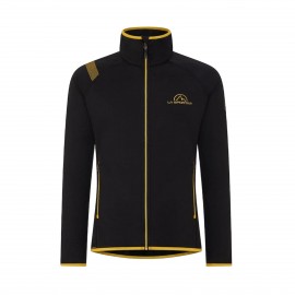 La Sportiva Promo Fleece Full Zip Strech Ανδρικη Ζακετα Μαυρη