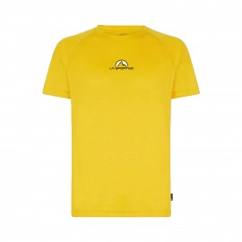 La Sportiva Promo Logo Ανδρικη Μπλουζα Κιτρινη