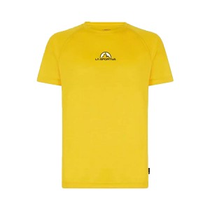 La Sportiva Promo Logo Ανδρικη Μπλουζα Κιτρινη