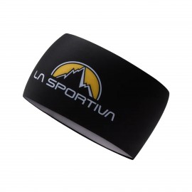 La Sportiva Team Headband Unisex Φαρδυ Περιμετωπιο Μαυρο