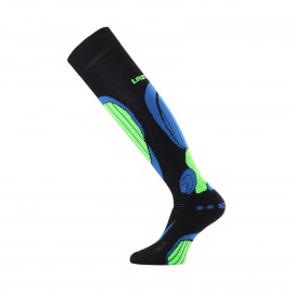 Lasting Ski Snowboard Unisex Ισοθερμικες Καλτσες Μαυρο - Μπλε - Πρασινο
