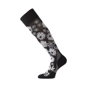 Lasting Flowers Unisex Ισοθερμικες Καλτσες Μαυρες
