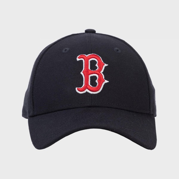 New Era The League Boston 9Forty Unisex Καπελο Μαυρο - Κοκκινο