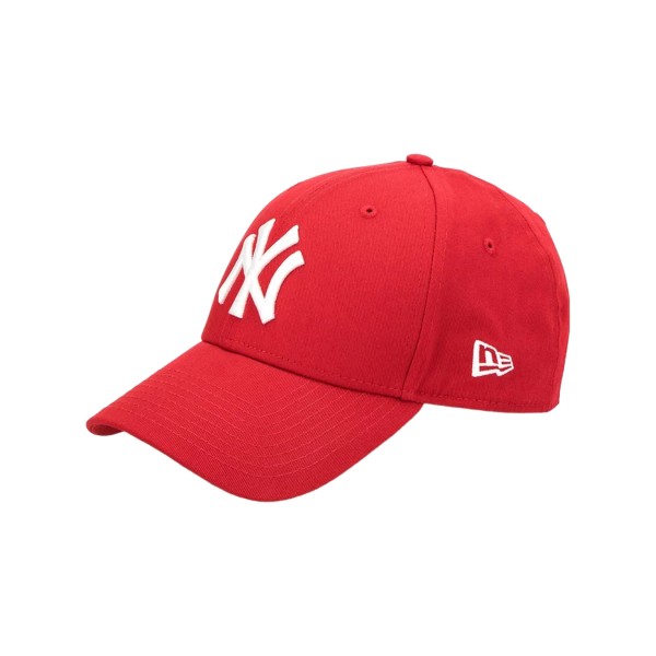 New Era League New York Yankees Basic Unisex Καπελο Κοκκινο - Λευκο