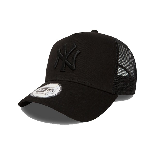 New Era Neyyan Yankees Clean Trucker Unisex Καπελο Μαυρο