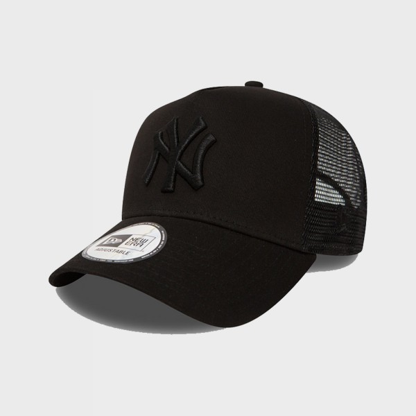 New Era Neyyan Yankees Clean Trucker Unisex Καπελο Μαυρο