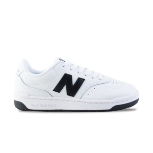 New Balance Low Court Sneaker Unisex Παπουτσι Λευκο - Μαυρο