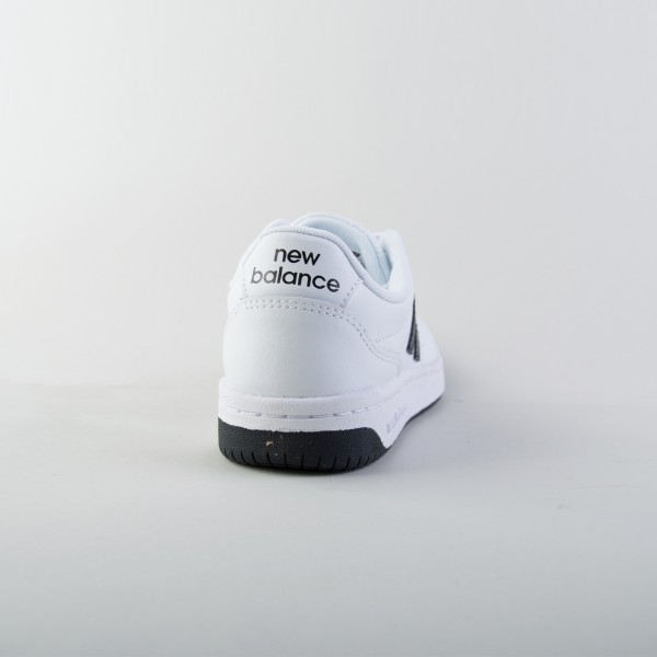 New Balance Low Court Sneaker Unisex Παπουτσι Λευκο - Μαυρο
