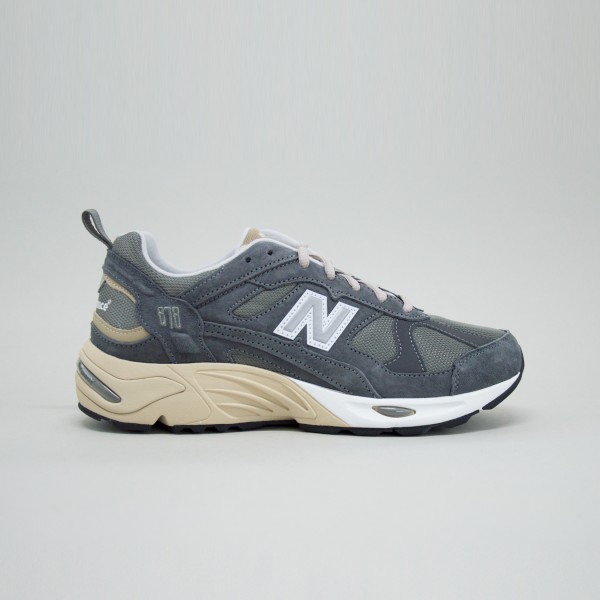 New Balance 878 Suede 90s Style Sneakers Ανδρικο Παπουτσι Γκρι
